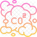 Co 2 Pollution Contamination Icon