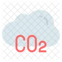 Co 2 Carbon Dioxide Cloud Icon