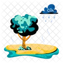 Co2 Emission  Icon