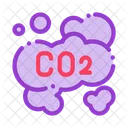 Co2 gas  Icon