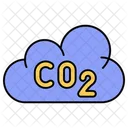 Co 2 Pollution Environment Icon