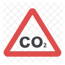 Co 2 Warning Sign Icon