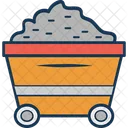 Coal Mine Trolley Gold Mine Minecart Icon