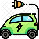 Coche eléctrico  Icono