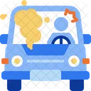 Auto roto  Icono