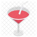 Cocktail Wine Juice Icon