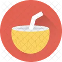 Coconut Drink Beach Icon