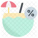 Coconut Drink  Icon