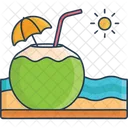 Coconut water  Icon