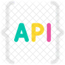 API Application Programmation Icône