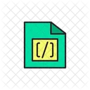 Code bracket  Icon