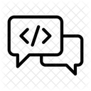 Code Message Tags Chat Icon