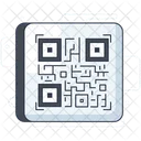 Code Qr Code A Barres Commerce Electronique Icône