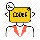 Developer Code Code Expert Icône