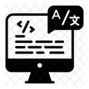 Coding Language  Icon