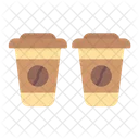 Coffee Beverage Cup 아이콘