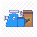 Grinder Drink Coffee Icon