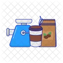 Grinder Drink Coffee Icon