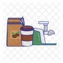 Grinder Drink Coffee Icon