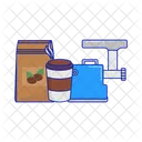 Grinder Drink Coffee Icon