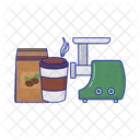 Grinder Drink Coffee Icon