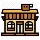 Coffee Shop Buildings Restaurant Icon