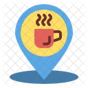 Coffeeshop Location Coffee Icon