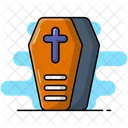 Coffin Burial Cemetery Icon