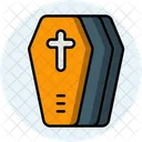 Coffin Burial Cemetery Icon