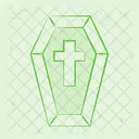 Burial Cemetery Coffin Icon