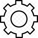 Settings Gear Modify Icon