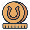 Coin Horseshoe Luck Icon