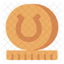 Coin Horseshoe Luck Icon