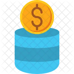 Coin Stack  Icon