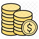 Coin Stack Money Stack Coin Pile Icon