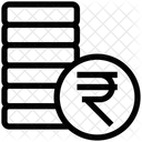 동전 루피 동전 아이콘