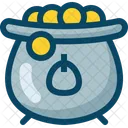 Coins Kettle Kettledrum Icon