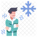 Cold Person Winter Icon