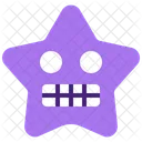 Cold Emoticon Star Icon