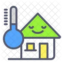 Cold Home House Icon