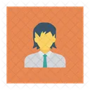 Colegial Avatar Aprendizaje Icono