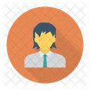 Colegial Avatar Aprendizaje Icono