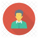 Colegial Avatar Oficina Icono