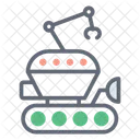 宇宙探査車、宇宙船、宇宙輸送 アイコン