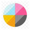 Colores cmyk  Icono