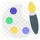 Coloure Plate  Icon