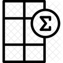 Column Data Summary アイコン