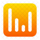 Column Average Chart Graph アイコン