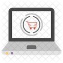 Compras En Linea Compras Por Internet Comercio Electronico Icono