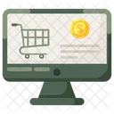 Comercio Eletronico Compras On Line Compras On Line Ícone